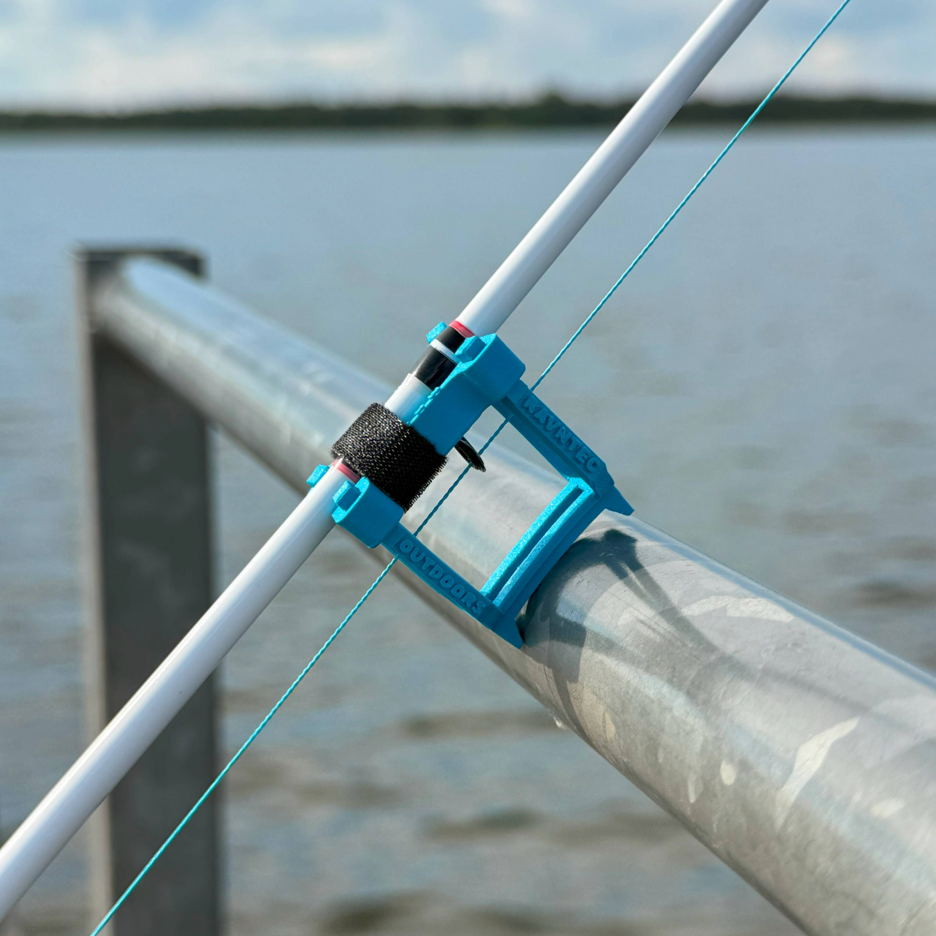 Pier Fishing Rod Holder Alternative